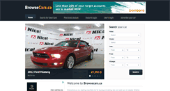 Desktop Screenshot of browsecar.com